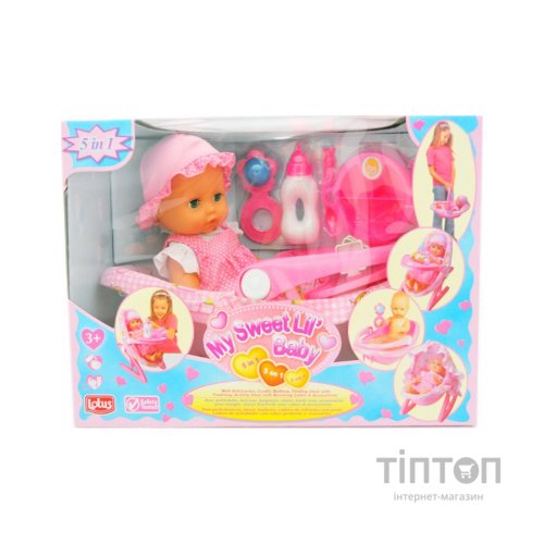 Пупс Lotus м'який 38 см із гойдалкою (6534082)