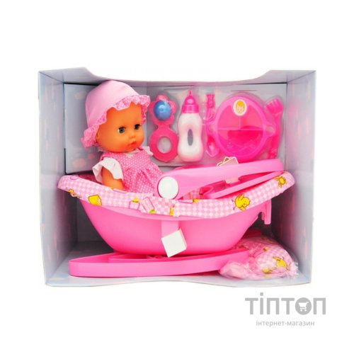 Пупс Lotus м'який 38 см із гойдалкою (6534082)