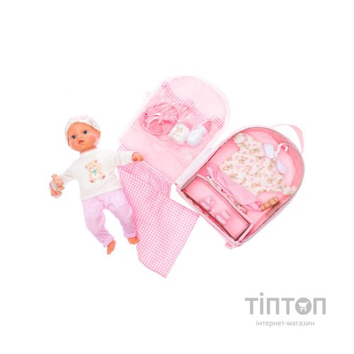 Пупс Lotus у наборі з аксесуарами, 35,5 см (6457794)