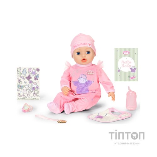 Пупс Zapf Baby Annabell інтерактивний Моя Маленька Крихітка 43 см з аксесуарами (706626)