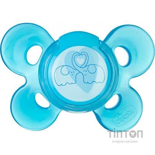 Пустушка Chicco Physio Comfort силиконовая 6-12 мес 1шт голубая (74913.21)