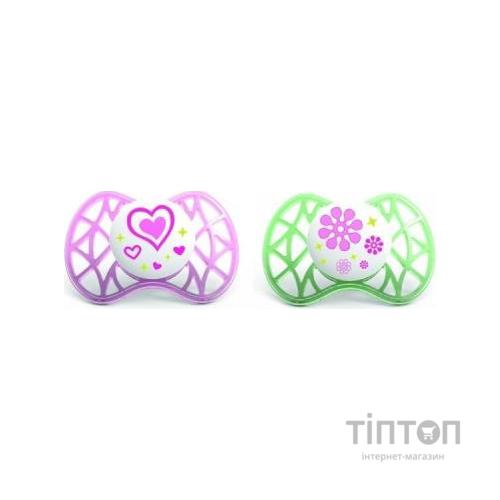 Пустушка Nuvita Air 6м+ 2шт. для девочки (NV7080Pink)