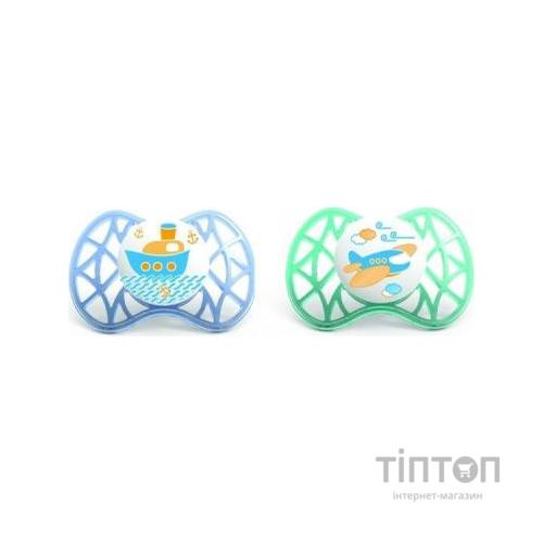Пустушка Nuvita Air 6м+ 2шт. для мальчика (NV7080Blue)