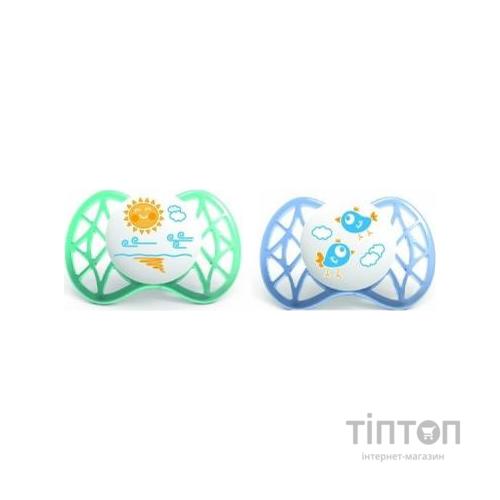 Пустушка Nuvita Air симметрическая 0м+ 2шт. для мальчика (NV7061Boy)