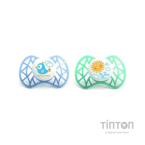 Пустушка Nuvita Air симметрическая 6м+ 2шт. для мальчика (NV7081Blue)