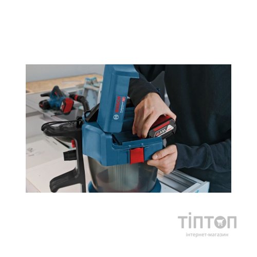Пилосос будівельний Bosch GAS 18V-10 L (без АКБ та ЗП) (0.601.9C6.302)