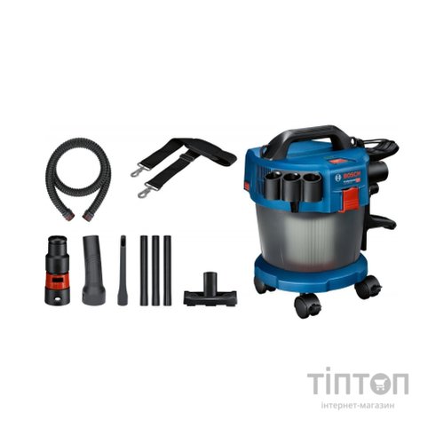 Пилосос будівельний Bosch GAS 18V-10 L (без АКБ та ЗП) (0.601.9C6.302)