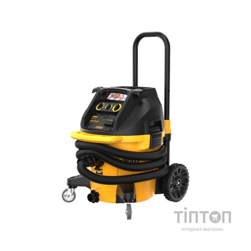 Пилосос будівельний DeWALT 1400 Вт, шланг 4.6 м, 38 л, 15 кг (DWV905M)