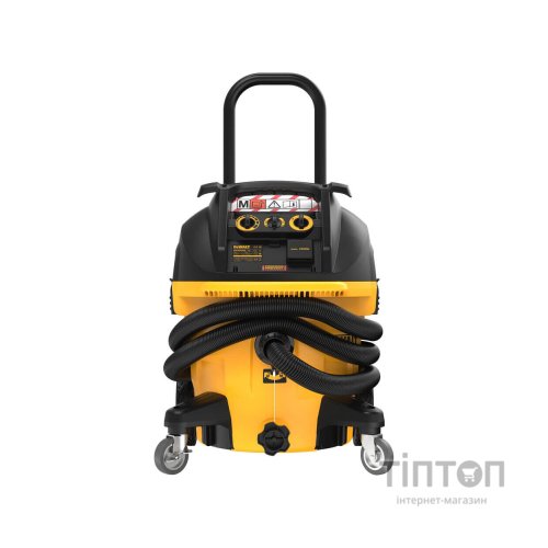 Пилосос будівельний DeWALT 1400 Вт, шланг 4.6 м, 38 л, 15 кг (DWV905M)