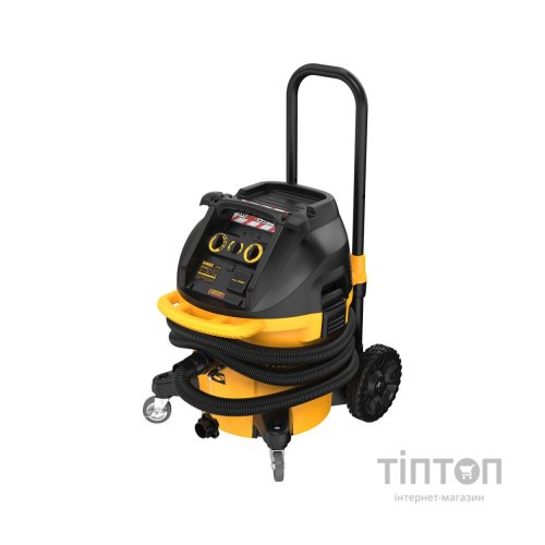 Пилосос будівельний DeWALT 1400 Вт, шланг 4.6 м, 38 л, 15 кг (DWV905M)