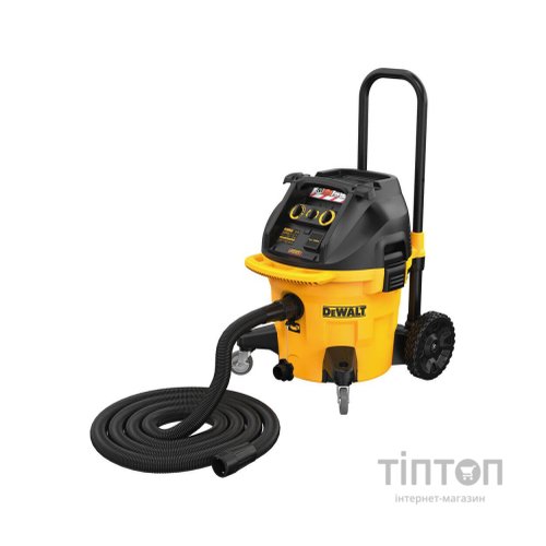 Пилосос будівельний DeWALT 1400 Вт, шланг 4.6 м, 38 л, 15 кг (DWV905M)