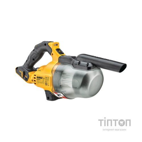Пилосос будівельний DeWALT 18 B XR Li-lon, діаметр шланга 31,8 мм, 21,7 л/с, 1.5 кг (без АКБ та ЗУ) (DCV501LN)