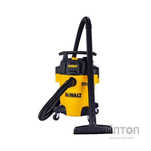 Пилосос будівельний DeWALT 750 Вт, шланг 2.1 м, 23л (DXV23PLPTA-QT)