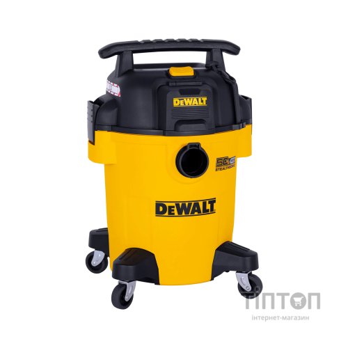 Пилосос будівельний DeWALT 750 Вт, шланг 2.1 м, 23л (DXV23PLPTA-QT)