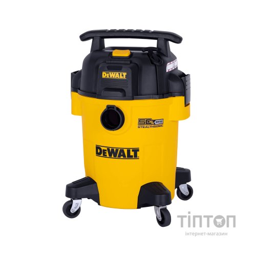 Пилосос будівельний DeWALT 750 Вт, шланг 2.1 м, 23л (DXV23PLPTA-QT)