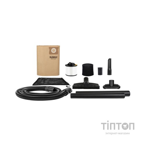 Пилосос будівельний DeWALT 750 Вт, шланг 2.1 м, 23л (DXV23PLPTA-QT)