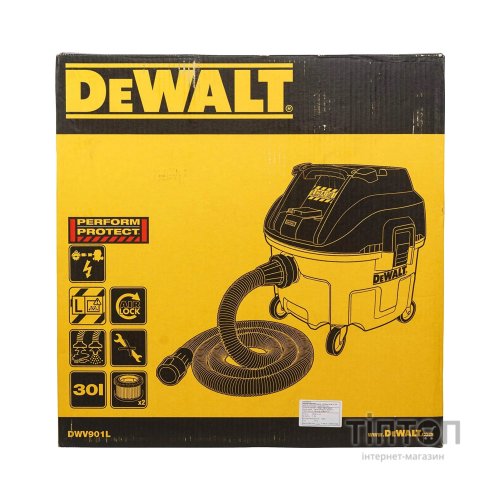 Пилосос будівельний DeWALT DWV901L