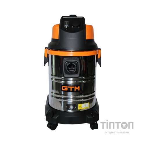 Пилосос будівельний GTM JN 508 сух/волог. 1400Вт/220В, бак 30л (JN 508)
