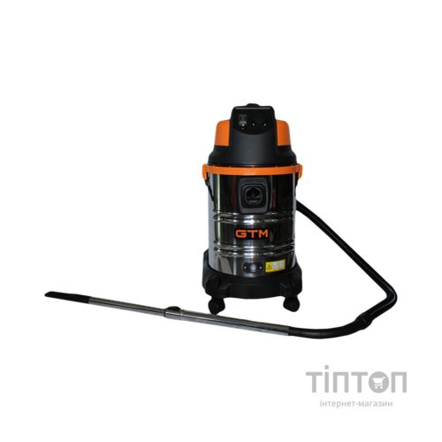 Пилосос будівельний GTM JN 508 сух/волог. 1400Вт/220В, бак 30л (JN 508)