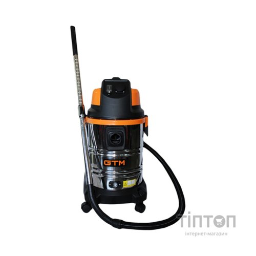 Пилосос будівельний GTM JN 508 сух/волог. 1400Вт/220В, бак 30л (JN 508)