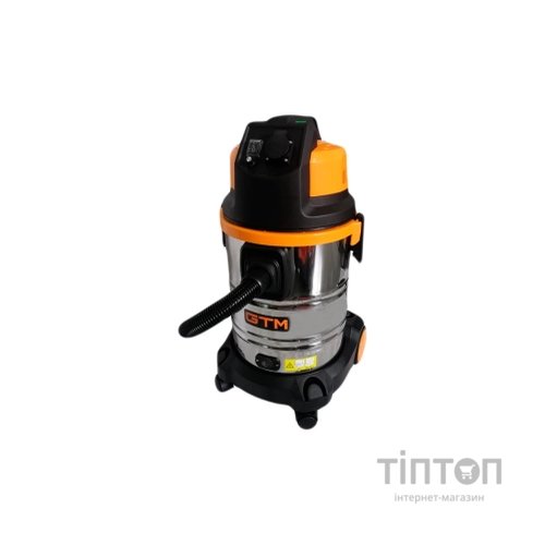 Пилосос будівельний GTM JN 508 сух/волог. 1400Вт/220В, бак 30л (JN 508)