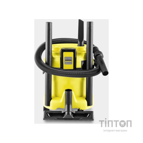 Пилосос будівельний Karcher акумуляторний WD 2-18, 18V, 12л (без АКБ та ЗП) (1.628-500.0)