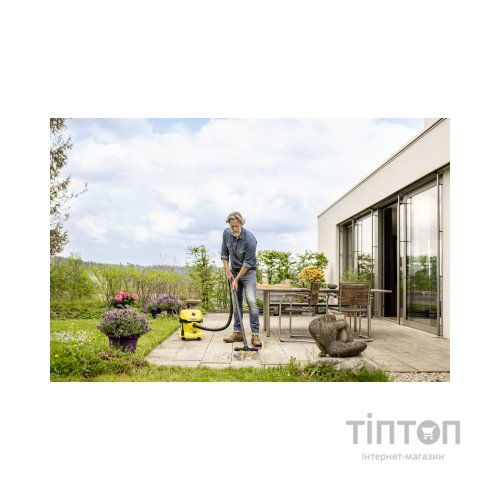 Пилосос будівельний Karcher акумуляторний WD 2-18, 18V, 12л (без АКБ та ЗП) (1.628-500.0)