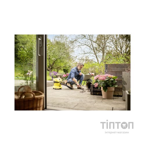 Пилосос будівельний Karcher акумуляторний WD 2-18, 18V, 12л (без АКБ та ЗП) (1.628-500.0)