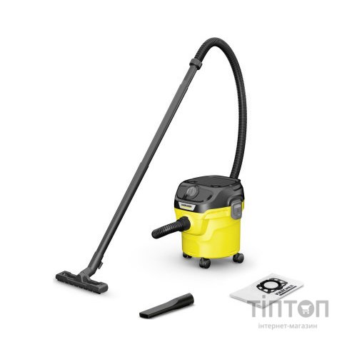 Пилосос будівельний Karcher KWD 1 W V-12/2/18 1000 Вт, 12л, 2м, 3.580 кг (1.628-401.0)