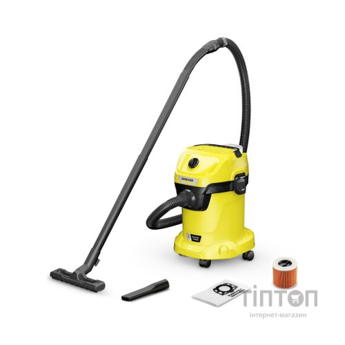 Пилосос будівельний Karcher WD 3-18 17л, 18В, (без АКБ та ЗП) (1.628-550.0)