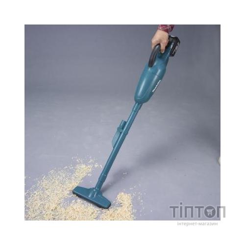 Пилосос будівельний Makita акумуляторний LXT, 18В, 650мл (без АКБ) (DCL180Z)