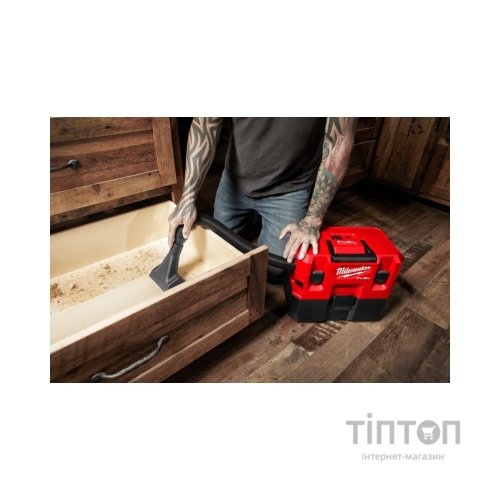 Пилосос будівельний Milwaukee M12 FVCL-0 (без АКБ та ЗП) (4933478186)