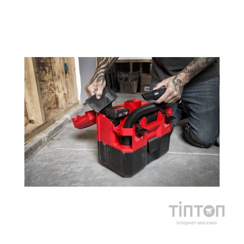 Пилосос будівельний Milwaukee M12 FVCL-0 (без АКБ та ЗП) (4933478186)
