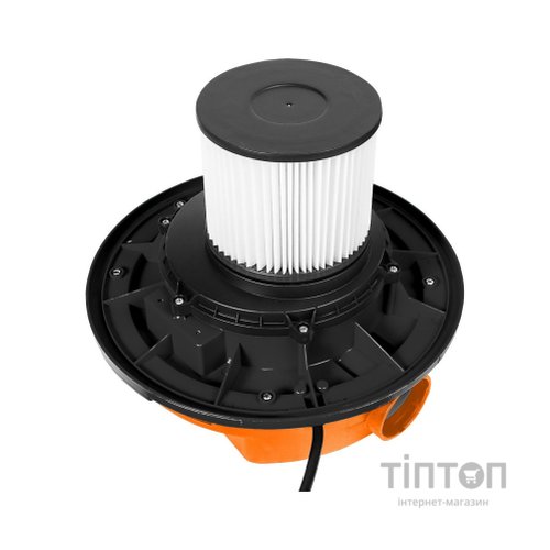 Пилосос будівельний Neo Tools 1400Вт, 18 кПа, 30л, HEPA, колеса, 5.92кг (04-738)