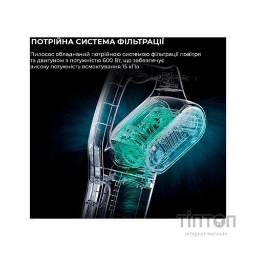 Пилосос Deerma Stick Vacuum Cleaner Cord Gray (DX700S)