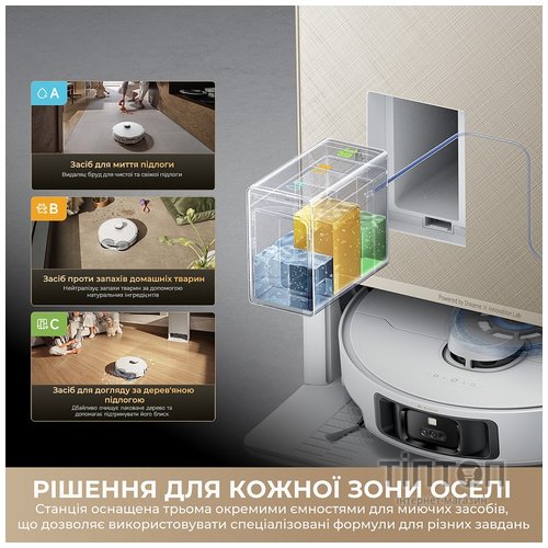Пилосос Dreame Bot Matrix 10 Pro Black (RLM61HE-Bl)