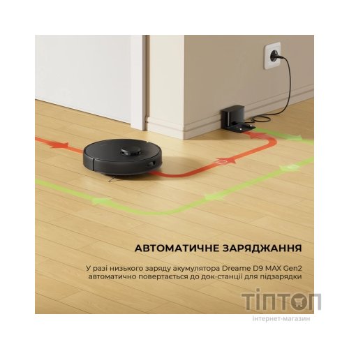 Пилосос Dreame D9 Max Gen2-BLK (RLD34GA-Bl)