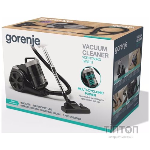 Пилосос Gorenje VCE01TABKG