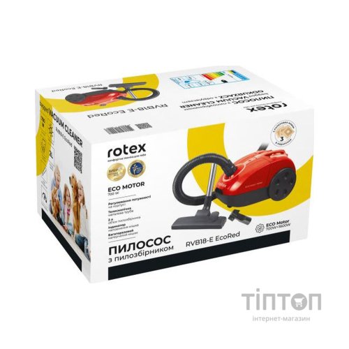 Пилосос Rotex RVB18-E EcoRed