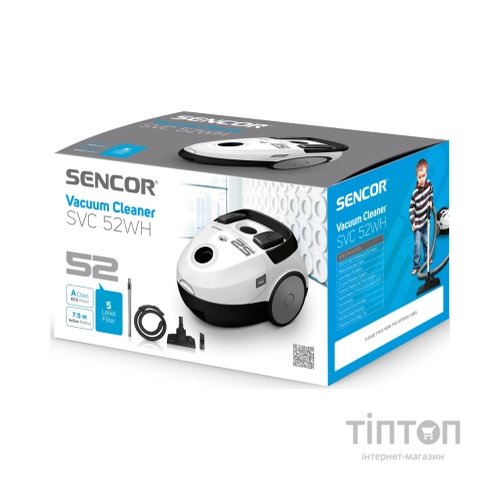 Пилосос Sencor SVC 52WH