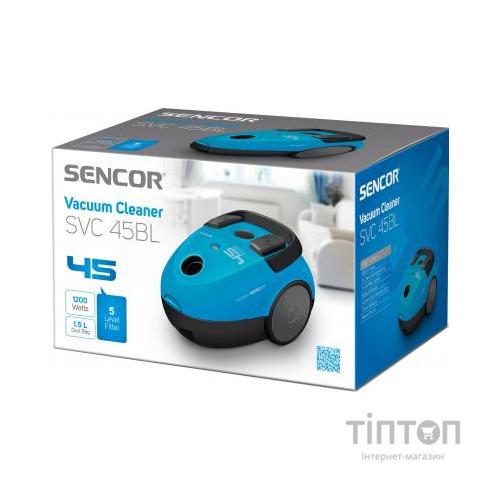 Пилосос Sencor SVC45BL