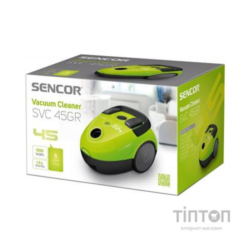 Пилосос Sencor SVC45GR