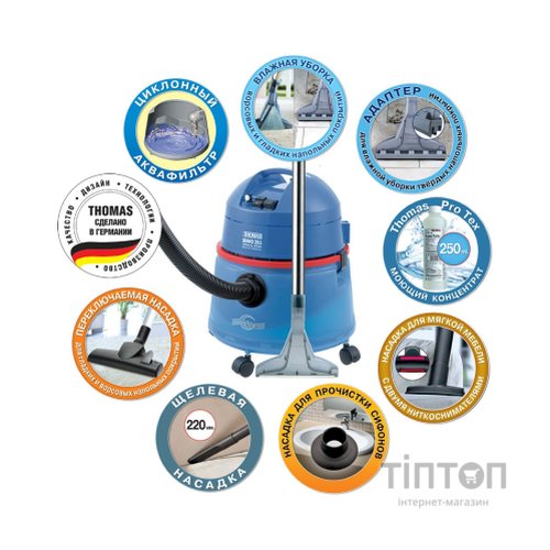 Пилосос THOMAS Bravo 20 S Aquafilter (788076)