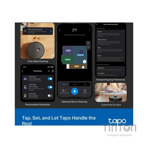 Пилосос TP-Link Tapo RV50 Pro Omni