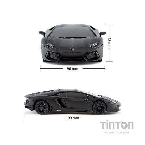 Радіокерована іграшка KS Drive Lamborghini Aventador LP 700-4 (1:24, 2.4Ghz, чорний) (124GLBB)