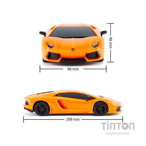 Радіокерована іграшка KS Drive Lamborghini Aventador LP 700-4 (1:24, 2.4Ghz, оранжевий) (124GLBO)