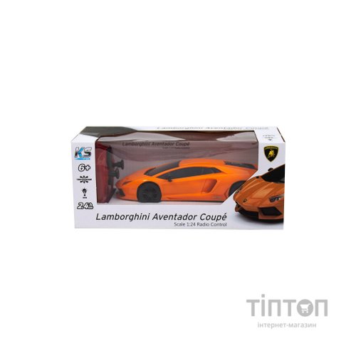 Радіокерована іграшка KS Drive Lamborghini Aventador LP 700-4 (1:24, 2.4Ghz, оранжевий) (124GLBO)