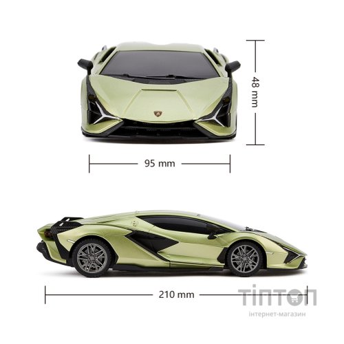 Радіокерована іграшка KS Drive Lamborghini Sian 1:24, 2.4Ghz зелений (124GLSG)