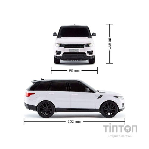 Радіокерована іграшка KS Drive Land Rover Range Rover Sport (1:24, 2.4Ghz, білий) (124GRRW)