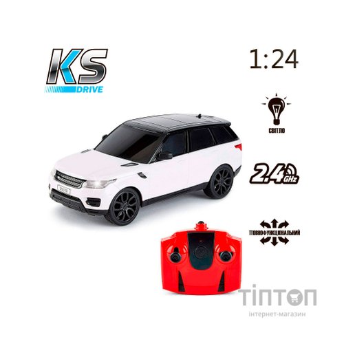 Радіокерована іграшка KS Drive Land Rover Range Rover Sport (1:24, 2.4Ghz, білий) (124GRRW)